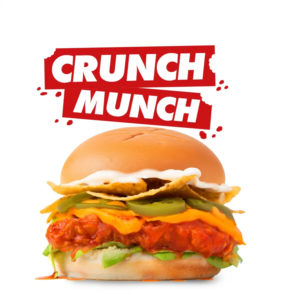 Henny's Crunch Munch Burger