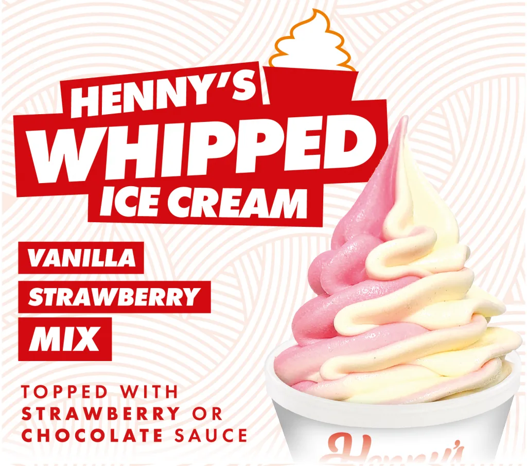 Henny's Whipped Ice Cream
