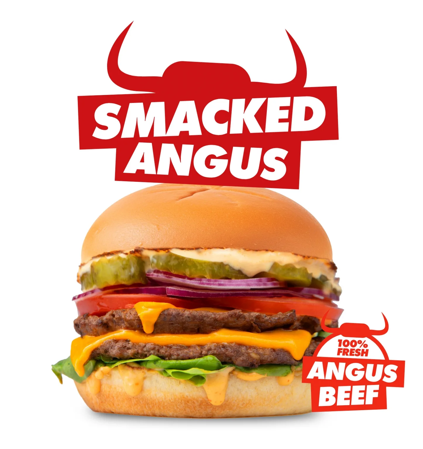 Henny's Smacked Angus Burger - 100% Fresh Angus Beef