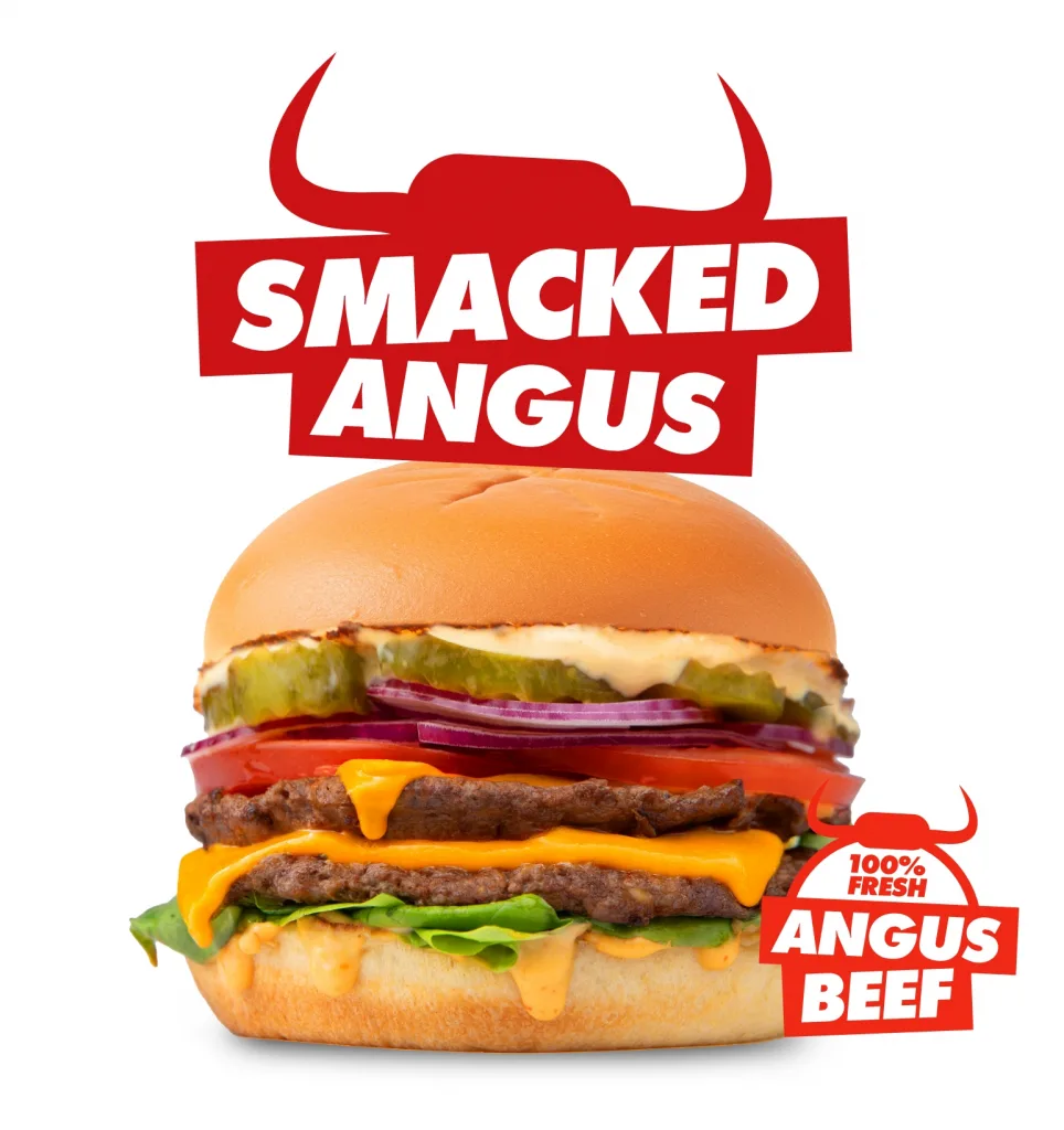 Henny's Smacked Angus Burger - 100% Fresh Angus Beef